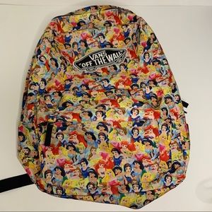 Limited edition Vans X Disney Princess backpack